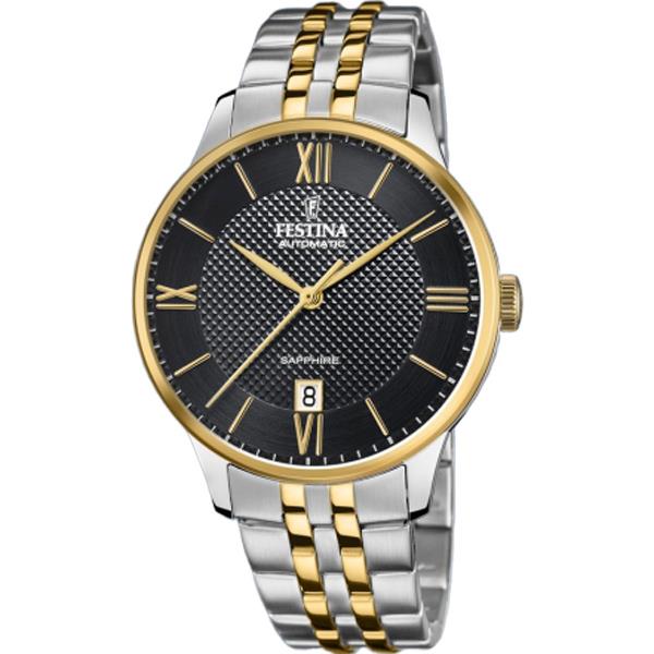 Festina Automatic Watch F20483/3 Black Steel Strap,Men Festina Automatic Watch F20483/3 Black Steel Strap,Men